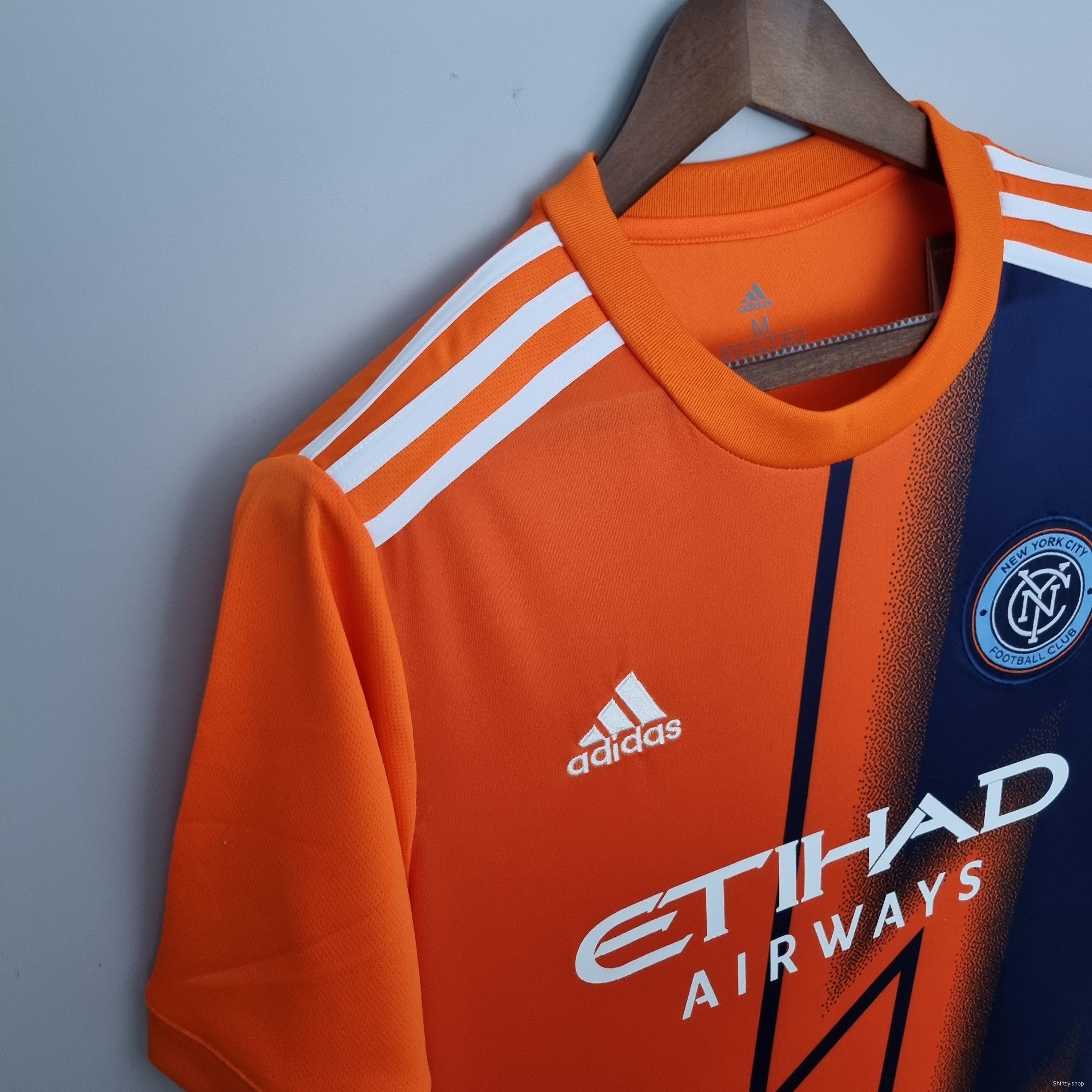 22/23 New York City away Soccer Jersey