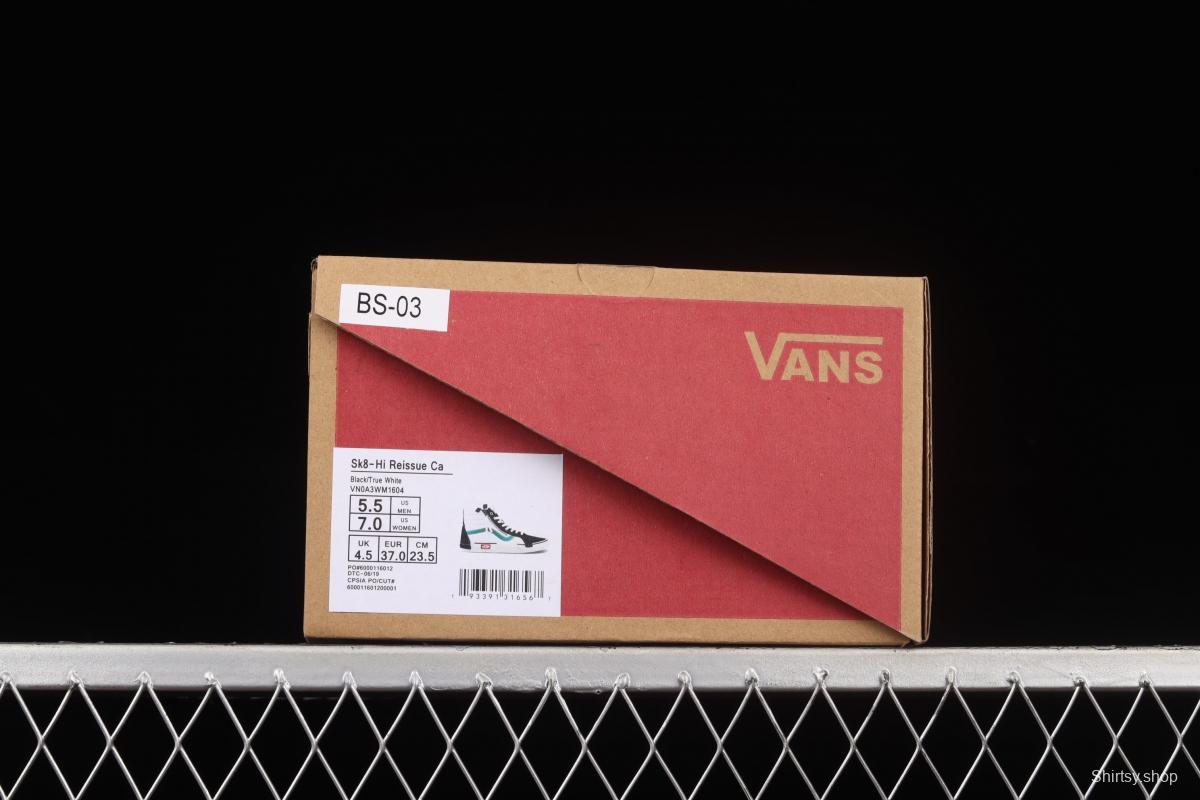 Vans Vault Sk8-Hi Reissue Ca deconstructionism high-top canvas vulcanized shoes VN0A3WM1604