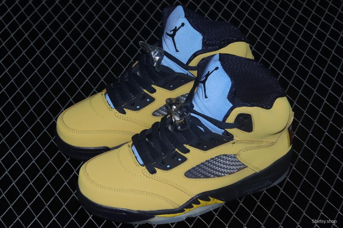 Air Jordan 5 Retro SE Michigan black and yellow 3M reflective Tokyo limited edition CQ9541-704