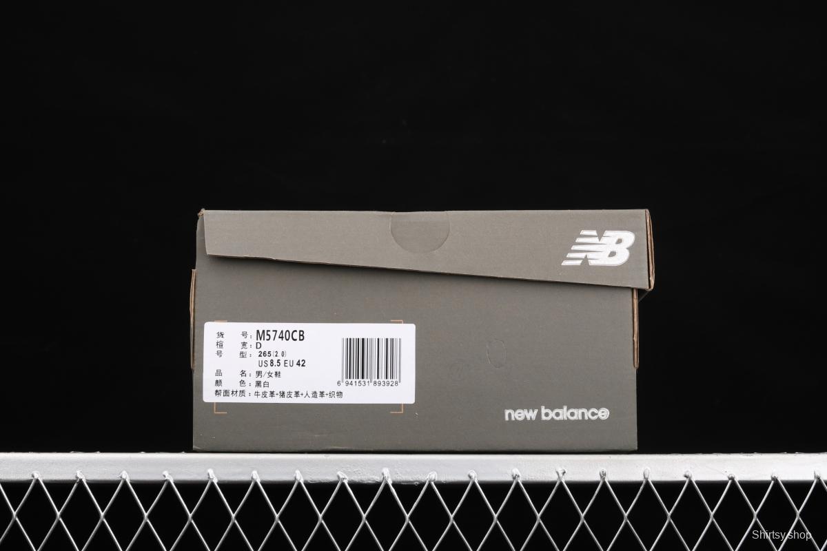 New Balance NB5740 series retro leisure jogging shoes M5740CB