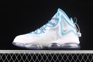 NIKE LeBron XIX EP James 19 generation ice blue slam dunk actual basketball shoes DC9342-100