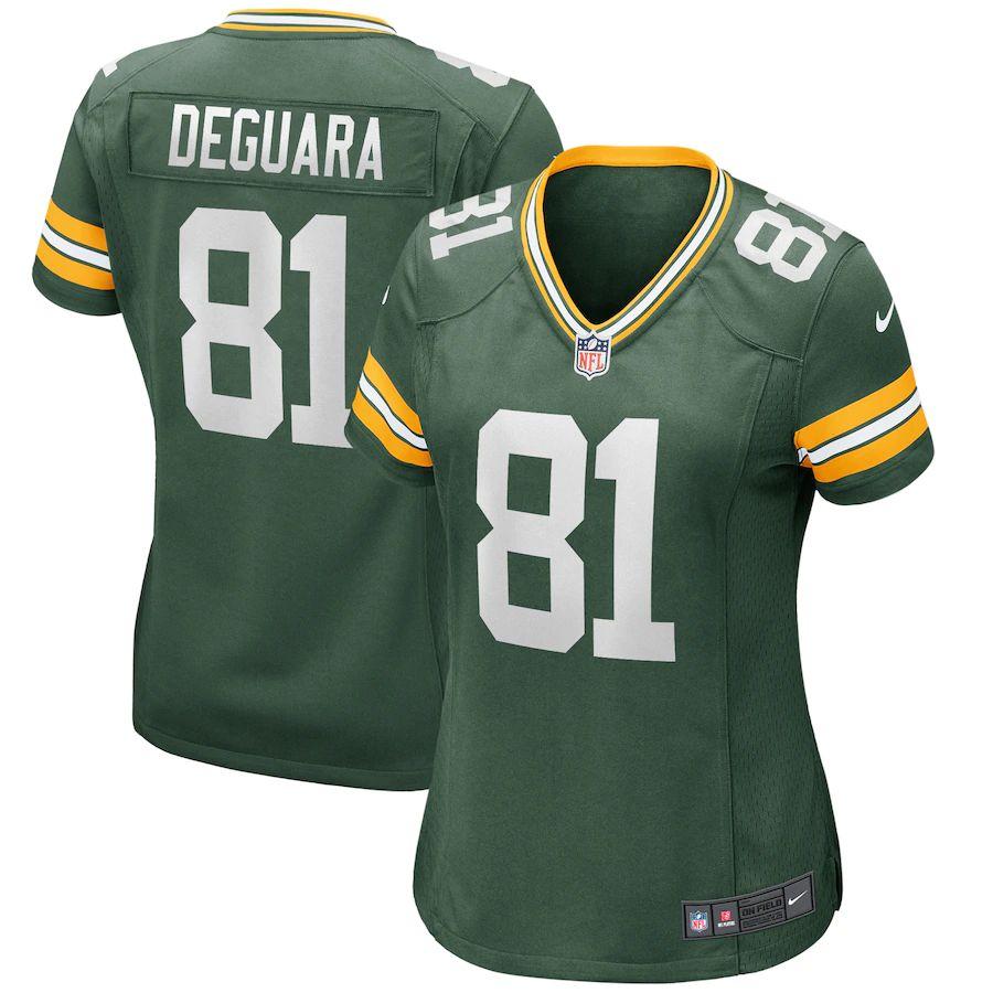 Women's Josiah Deguara Green Player Limited Team Jersey