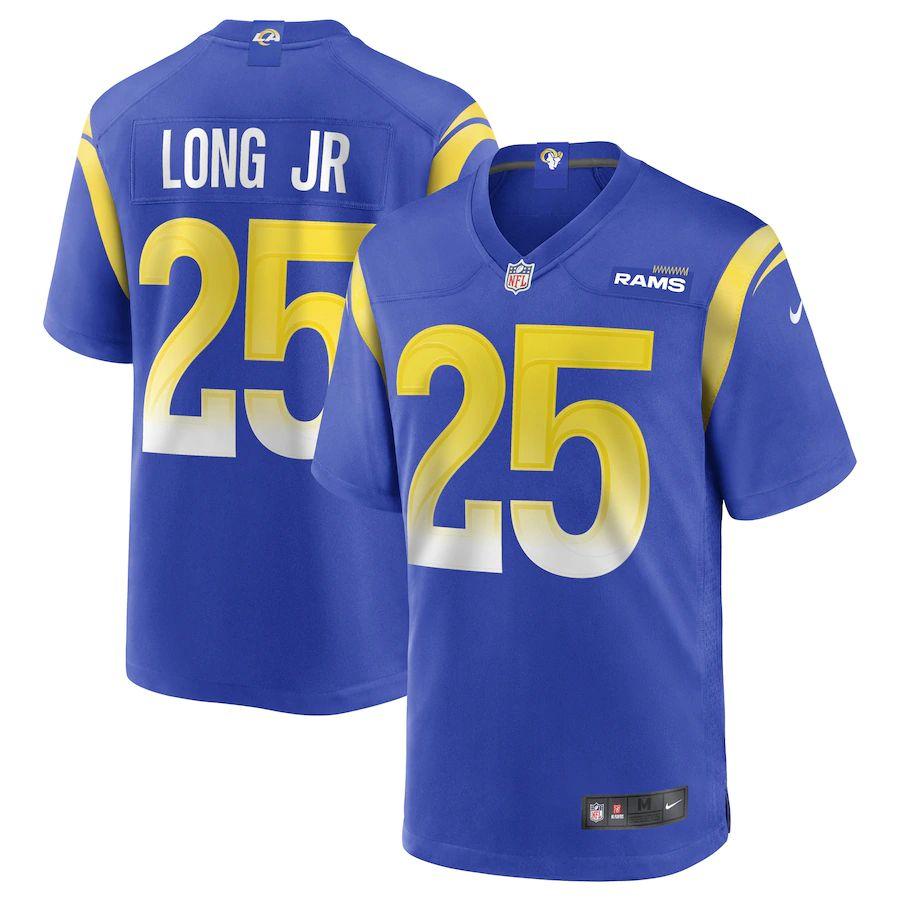 Men's David Long Jr. Royal Player Limited Team Jersey