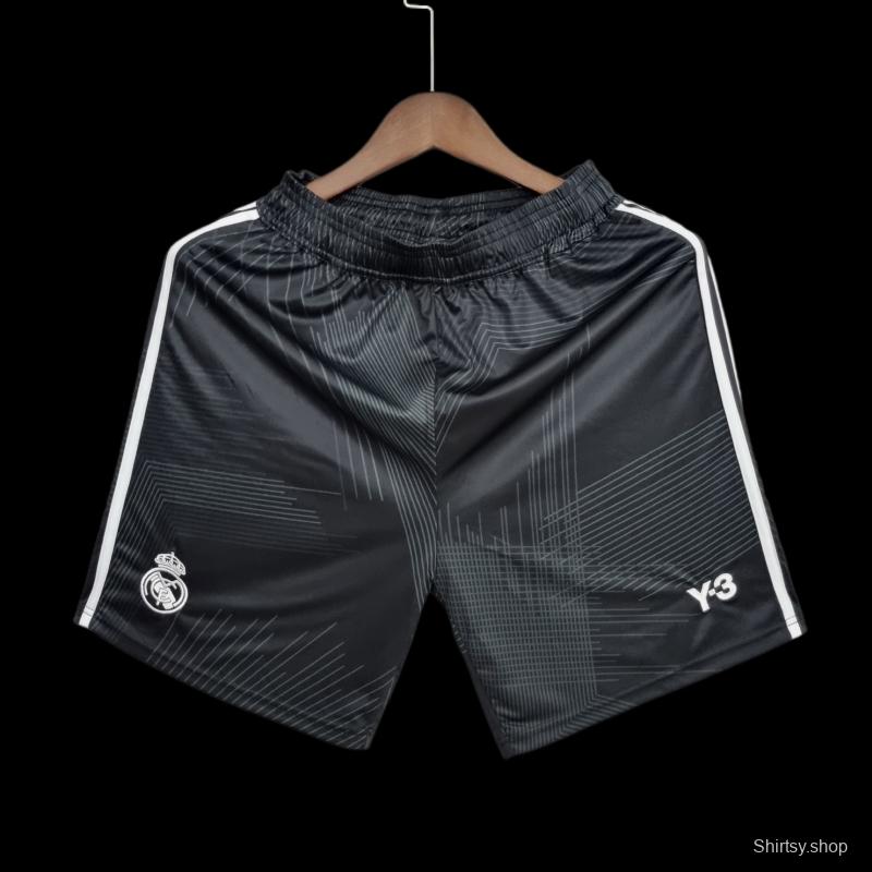 2022 Real Madrid Y3 Edition Shorts Black 