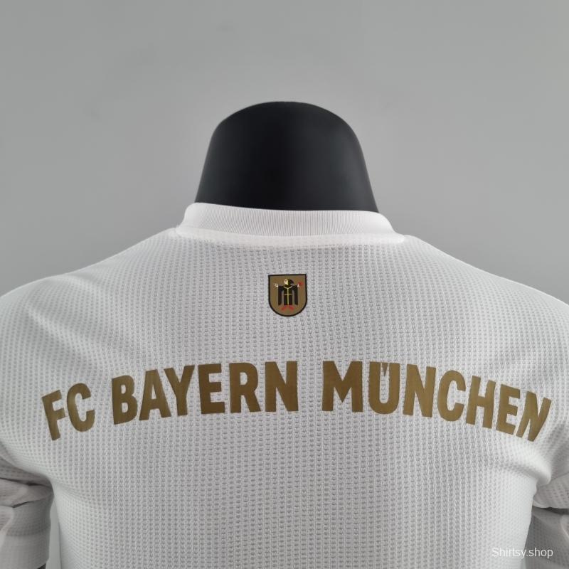 Player Version 22/23 Bayern Munich Away Soccer Jersey