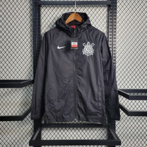 22-23 Corinthians Black Windbreaker