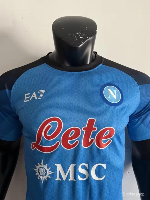 Player Version 22/23 Napoli Home Jersey