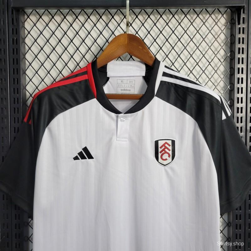 23-24 Fulham Home Soccer Jersey