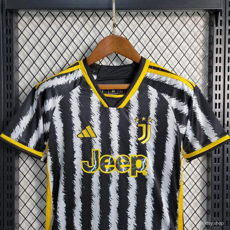 23-24 Kids Juventus Home Jersey Size 16-28